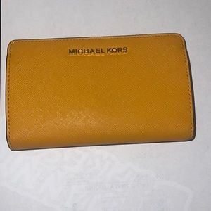 Michael Kors Yellow Wallet